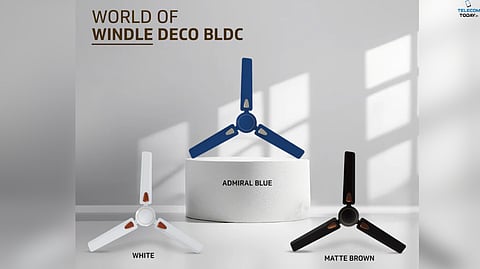 V-Guard Launches Windle Deco BLDC Ceiling Fan with Smart Energy Efficiency
