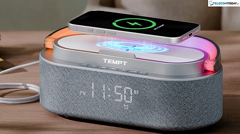 Tempt Unveils Privee Fusion 4-in-1 Smart Speaker with Wireless Charging and Alarm Clock
