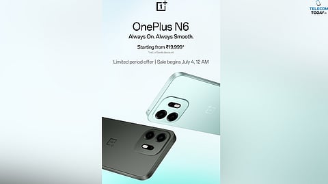 OnePlus Introduces N6 With 45W SuperVOOC Charging And Multi Day Battery Performance