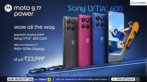 moto g77 POWER Launched in India at ₹23,999 with 50MP Sony Camera and 120Hz Display