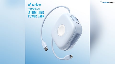 URBN Unveils Atom Link Portable Power Bank with Multi-Device Charging Support