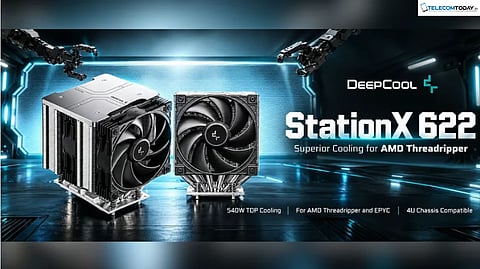 DeepCool Launches STATIONX 622 Air Cooler for High-Performance Workstations and Servers
