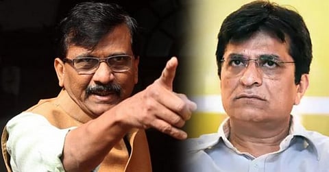 Sanjay Raut, Kirit Somaiya