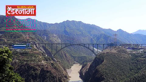 chenab railway bridge