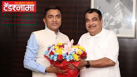 Pramod Sawant, Nitin Gadkari