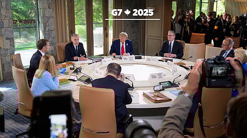 ஜி 7 மாநாட்டில் இஸ்ரேலுக்கு ஆதரவு : ஈரானுக்கு கண்டிப்பு