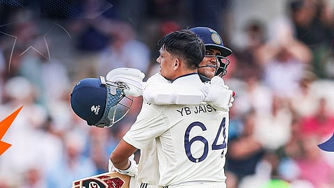 இங்கிலாந்துக்கு எதிரான முதல் டெஸ்ட் : வலுவான நிலையில் இந்தியா