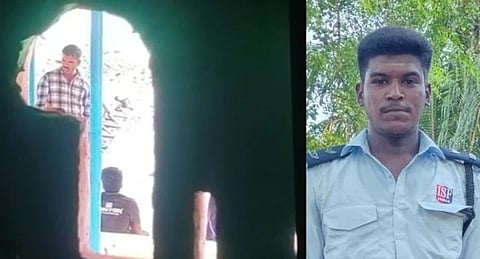 Ajithkumar beaten by wire, on his head