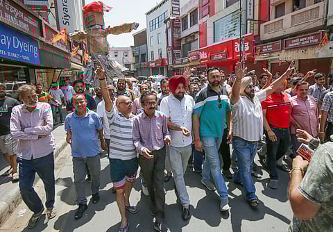 nation wide strike called by Central Trade Unions has disrupted normal life