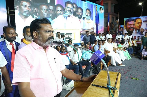 Thol. Thirumavalavan Speech About CM Post in Tamil Nadu