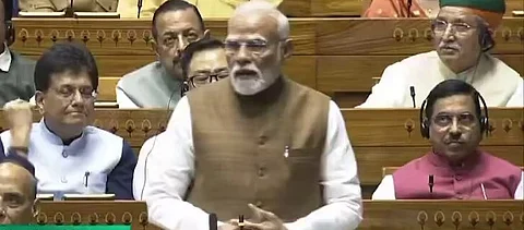 Prime Minister Narendra Modi Criticized Congress Party in Parliament Session 2025
