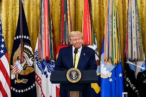 US President Trump categorically stated that "there will be no trade talks with India until the issues are resolved."