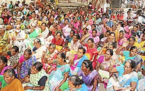 Chennai Corporation Sanitation Workers Protest Day 12 News Update