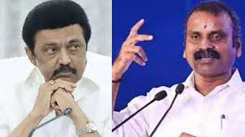 Union Minister L. Murugan criticized Chief Minister Stalin, who do not have time to listen the demands of sanitation workers are watching movies