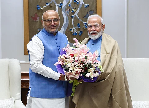 Maharashtra Governor C.P. Radhakrishnan is contesting tice Presidential election as NDA candidate