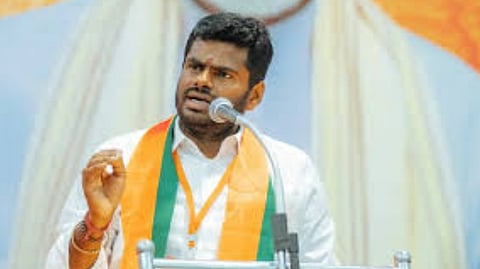 Annamalai alleged that employment growth in Tamil Nadu has remained stagnant for four years