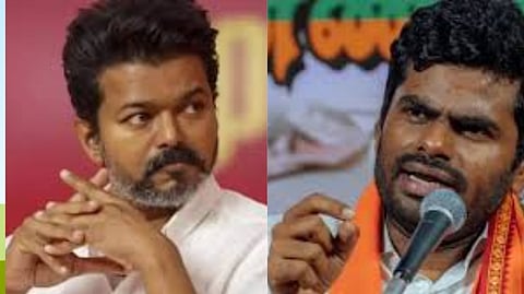 BJP Annamalai Criticized TVK Vijay Campaign