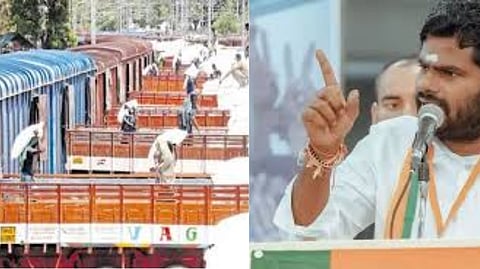 Annamalai on DMK Senthil Urea Bag Load Commission Issue in Madurai