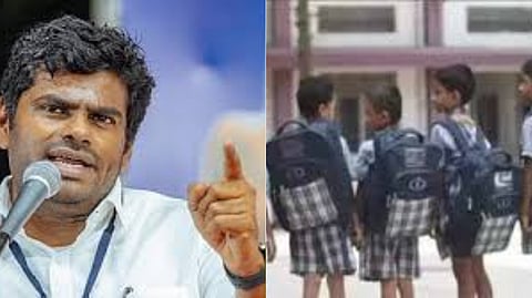Education Department working for DMK people schools? Annamalai questioned
