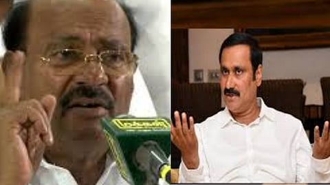 Ramadoss accused Anbumani getting mango symbol by claiming to contesting in Bihar