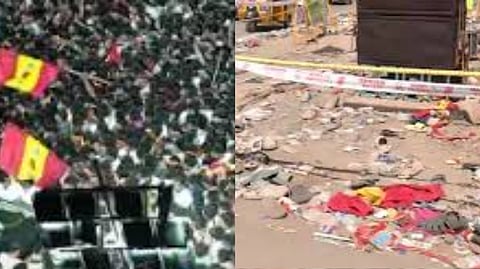 Karur Stampede Death in TVK Campaign Rally Incident Reason in Tamil