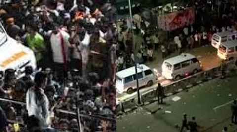 TVK Party Filed Case Against Karur Stampede Death in Campaign Rally