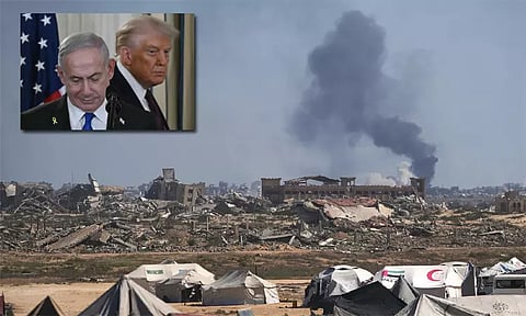 US President Donald Trump Proposal on Israel Hamas War Ceasefire Update in Tamil