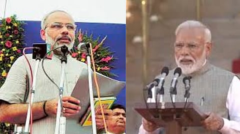 Recalling he took oath as CM on October 7, 2001, Prime Minister Modi shared 25 years of political experience