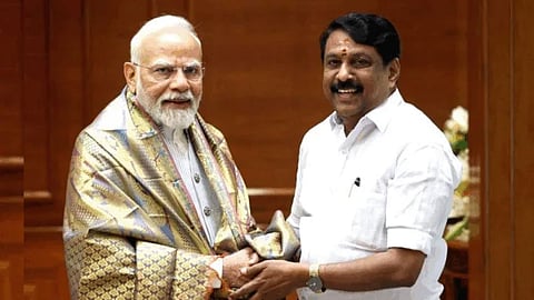 BJP Leader Nainar Nagenthran congratulated Prime Minister Narendra Modi 25 Years Of Public Service