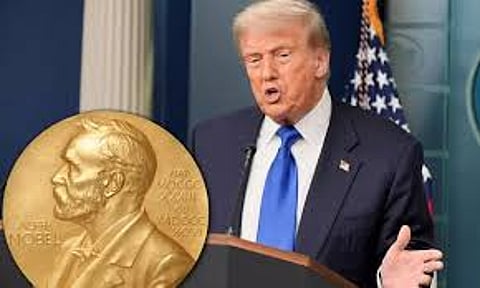 US President Donald Trump on Nobel Peace Prize Announcement