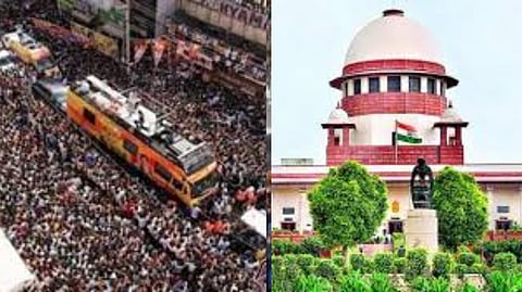 Karur Stampede Death Case Update in Tamil