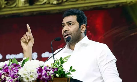 TVK Secretary Aadhav Arjuna About Karur Stampede Death Incident Case Transfer To CBI Says DMK Plan Shut Down TVK Vijay Party Read News in Tamil