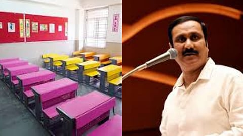Anbumani alleged that allowing private self-financing colleges to converted into private universities is undermines reservation in education