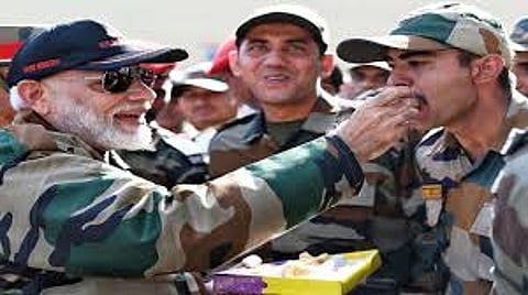 Prime Minister Narendra Modi decided to celebrate Diwali Festival with Indian Navy personnel this year 2025 in Goa News in Tamil