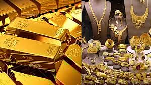 Gold prices rise by Rs 2,400 in a single day today, approaching Rs 98,000
