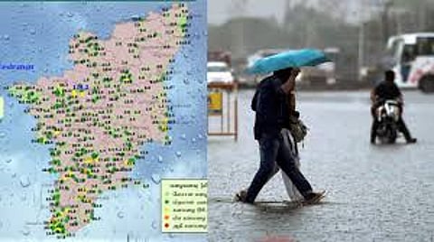 Heavy rain in many districts, maximum rainfall of 18 centimeters has recorded in Rajapalayam