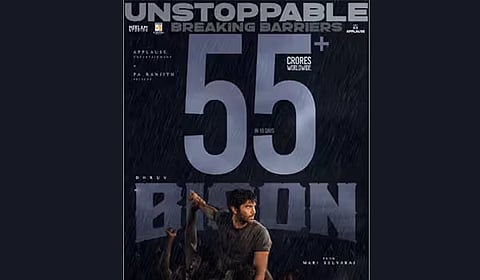 Bison Film Crew Announcement Of How Much Bison Movie Box Office Collection Worldwide Total in Tamil