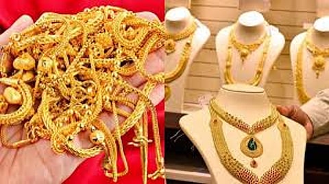Gold prices fall by Rs 3,000 per sovereign in a single day, selling for Rs 88,600