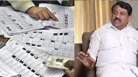 Nainar Nagendran accused CM Stalin opposing special voters' list out fear of defeat