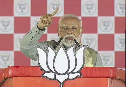 PM Modi Criticized INDIA Alliance in Bihar Election 2025 Campaign Says Under RJD Congress Rule Corruption Flourished in Bihar