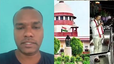 Prabhakaran, who lost relatives in Karur incident, filed a case in Supreme Court, he is being threatened by DMK, police