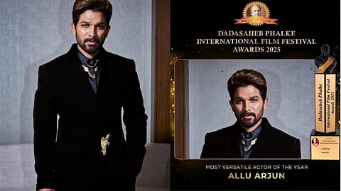 Allu Arjun Wins Dadasaheb Phalke Award 2025