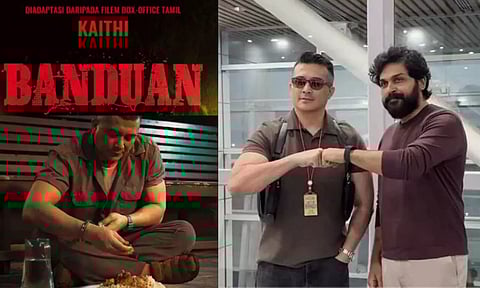 Kaithi Malaysian Remake Movie Name Of Banduan Film Official Trailer Release Goes Viral