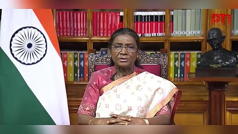 Indian President Droupadi Murmu Tweet on Vande Mataram Song 150th Year Celebration in Tamil