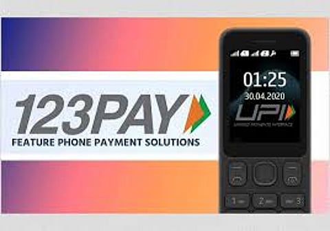 Indian Overseas Bank introduce facility of UPI transactions through a button 2G phone on UPI 123PAY Service
