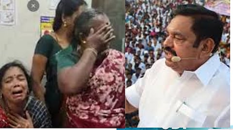 ADMK Chief Edappadi Palanisamy Condemns DMK Government on Rameswaram Girl Student Murder Incident News in Tamil
