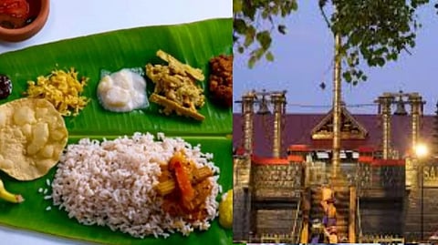 Sabarimala Ayyappa Temple Board Announced Free Traditional Annadanam Of Sadhya Food Menu List 2025 on Banana Leaf in Kerala
