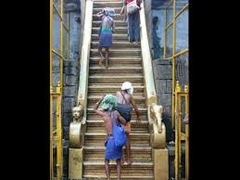 18 steps in Sabarimala Ayyappa temple are significant, you know gods on the steps