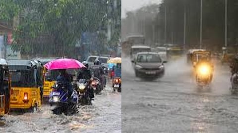 Heavy rain forecast for 2 days as low pressure area in sea area near Chennai