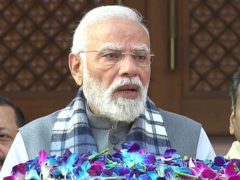 Prime Minister Narendra Modi asked opposition parties to work constructively instead of trying to block Parliament Winter Session 2025